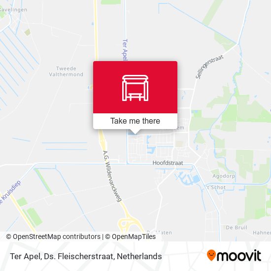 Ter Apel, Ds. Fleischerstraat map