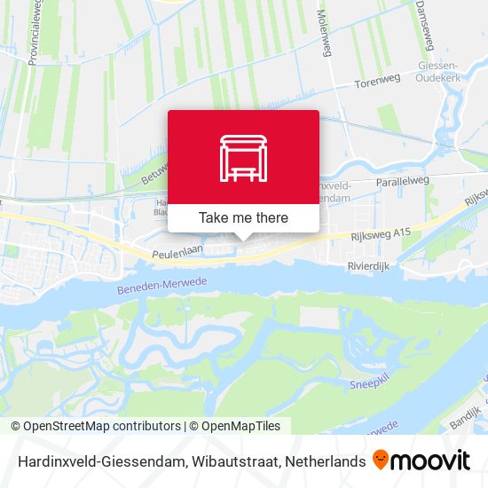 Hardinxveld-Giessendam, Wibautstraat map