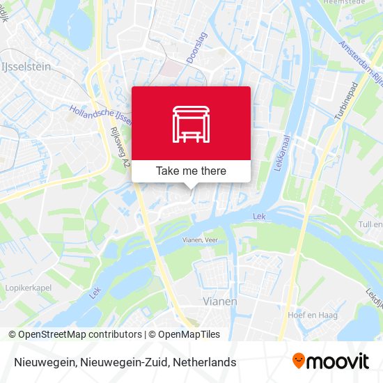 Nieuwegein, Nieuwegein-Zuid Karte