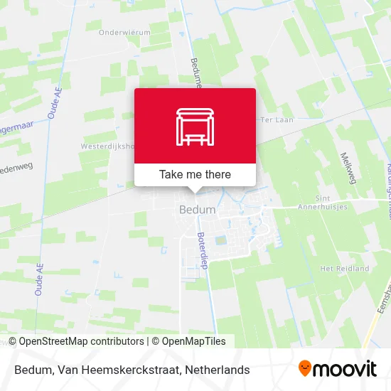 Bedum, Van Heemskerckstraat map