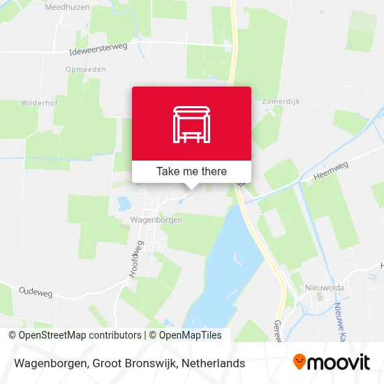 Wagenborgen, Groot Bronswijk map