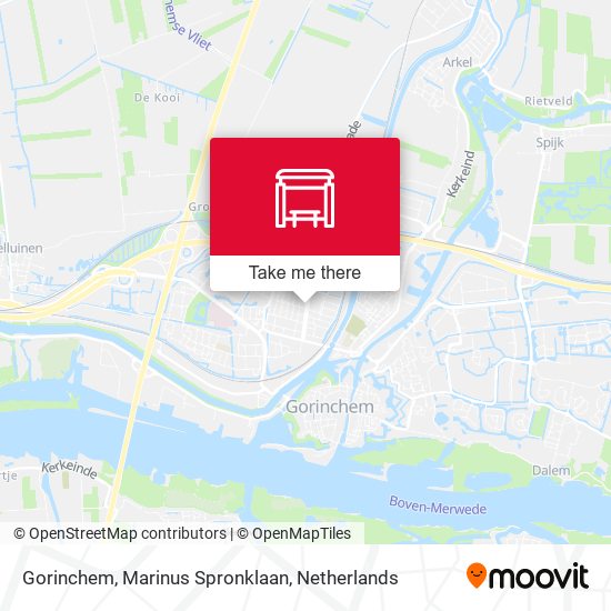 Gorinchem, Marinus Spronklaan map