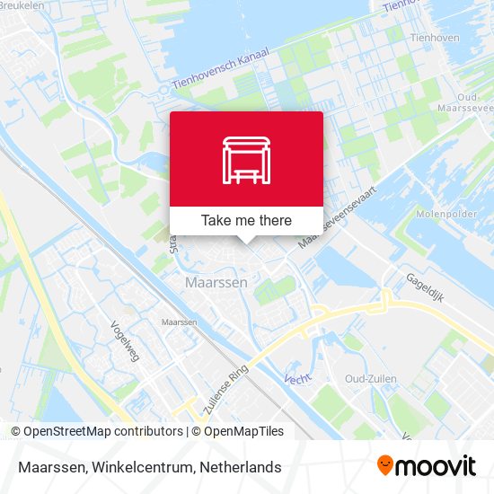 Maarssen, Winkelcentrum map