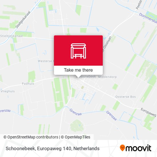 Schoonebeek, Europaweg 140 map
