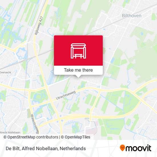 De Bilt, Alfred Nobellaan map