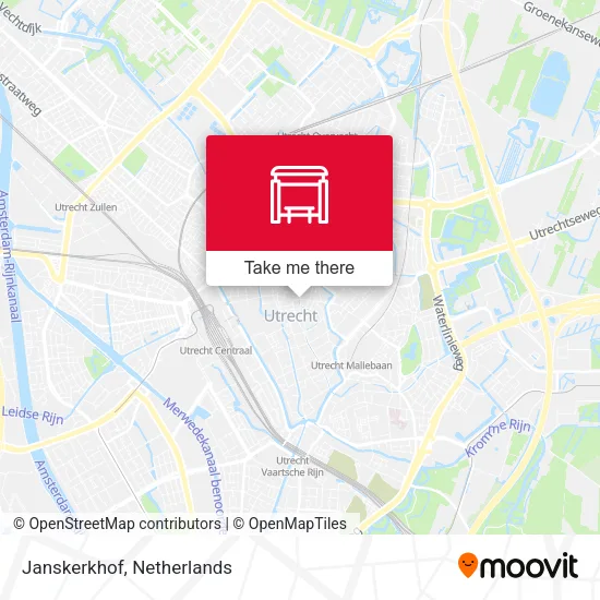 Janskerkhof map