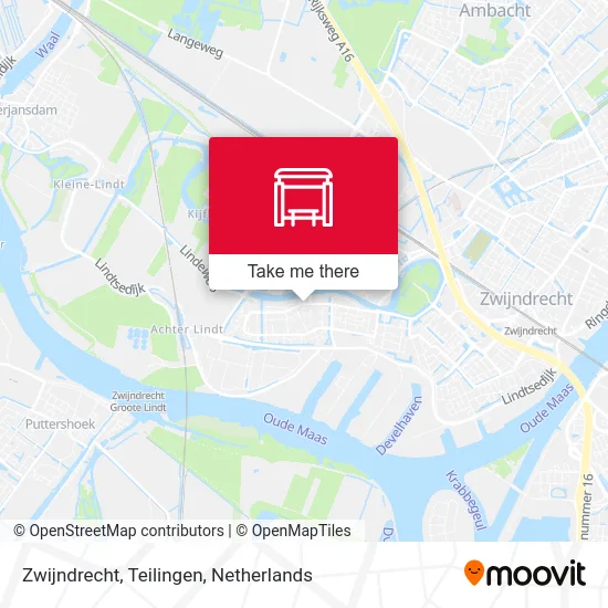 Zwijndrecht, Teilingen map