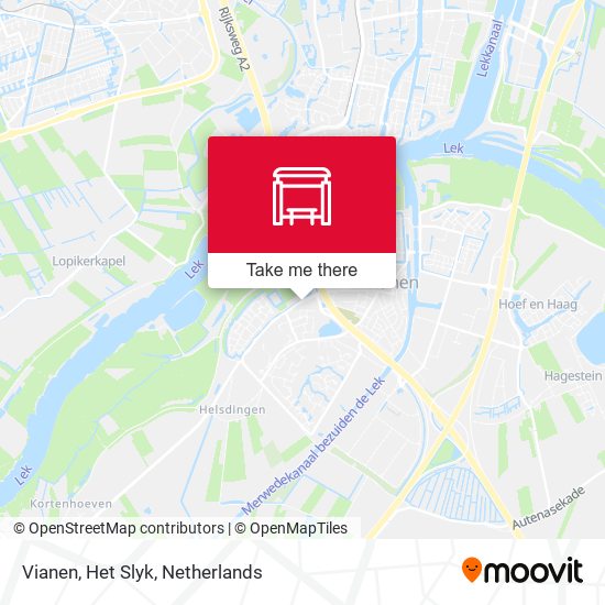 Vianen, Het Slyk map