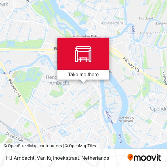H.I.Ambacht, Van Kijfhoekstraat map