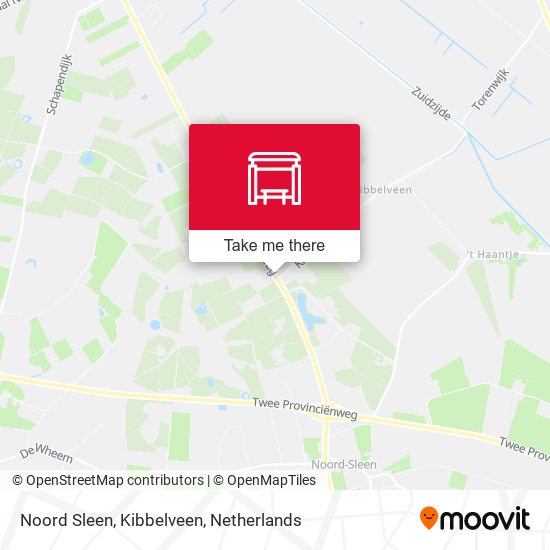 Noord Sleen, Kibbelveen map