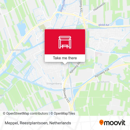 Meppel, Reestplantsoen Karte