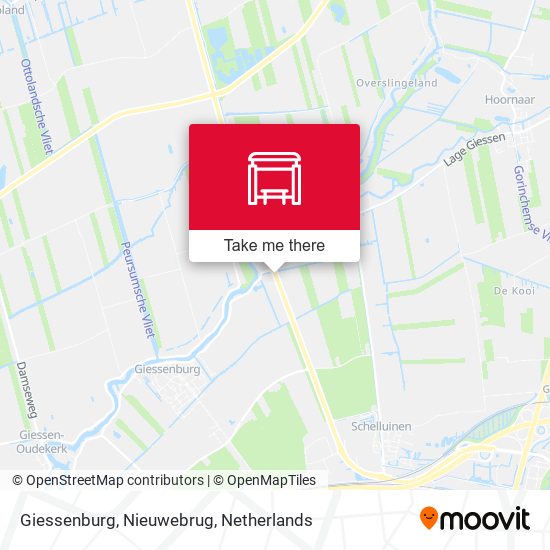 Giessenburg, Nieuwebrug map