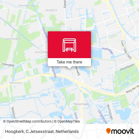Hoogkerk, C.Jetsesstraat map