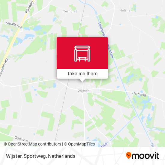 Wijster, Sportweg map