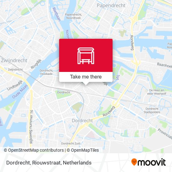 Dordrecht, Riouwstraat map