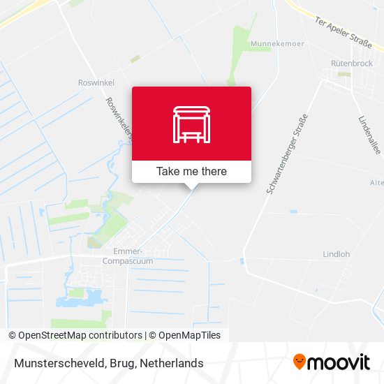 Munsterscheveld, Brug map