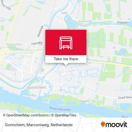 Gorinchem, Marconiweg map