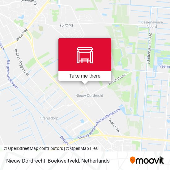 Nieuw Dordrecht, Boekweitveld map