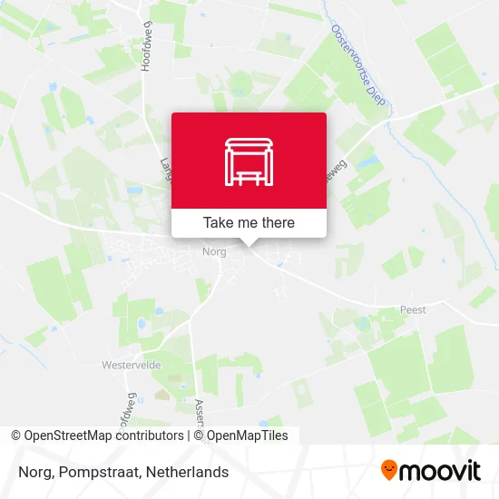 Norg, Pompstraat Karte