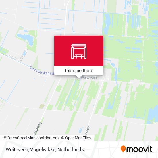 Weiteveen, Vogelwikke Karte