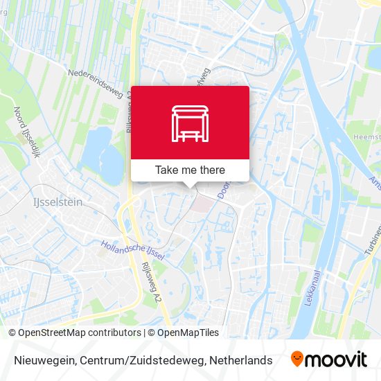 Nieuwegein, Centrum / Zuidstedeweg map
