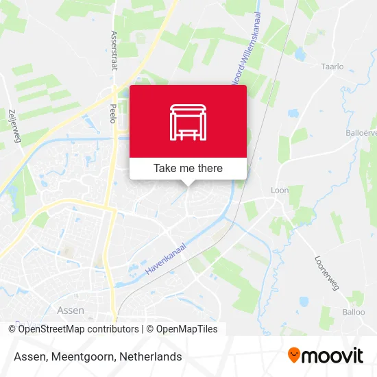 Assen, Meentgoorn map