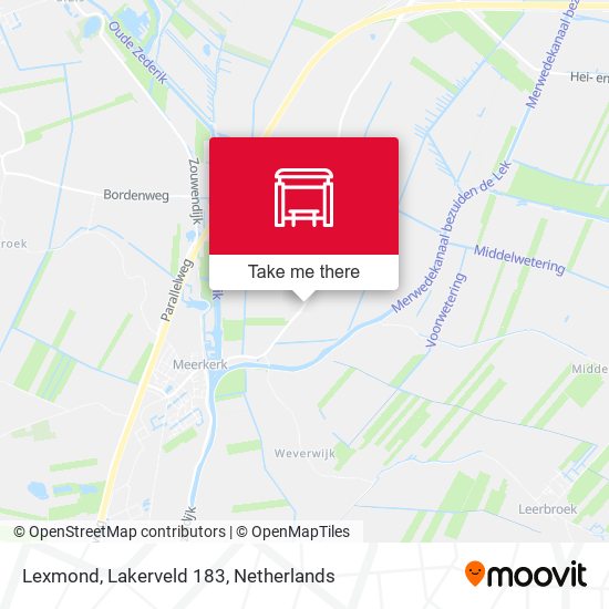 Lexmond, Lakerveld 183 map