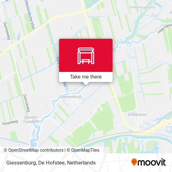 Giessenburg, De Hofstee Karte