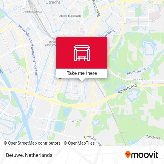 Betuwe map