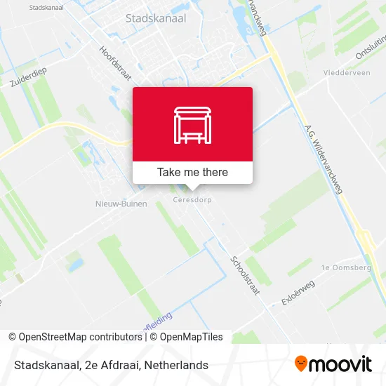 Stadskanaal, 2e Afdraai map