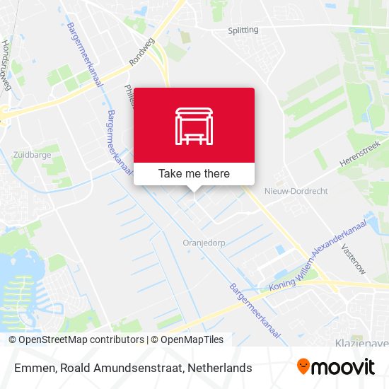 Emmen, Roald Amundsenstraat map