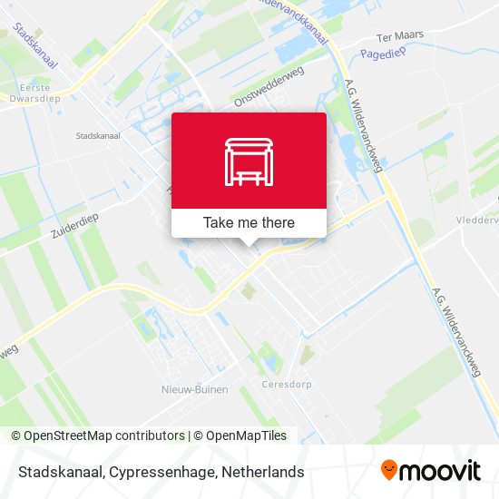 Stadskanaal, Cypressenhage map