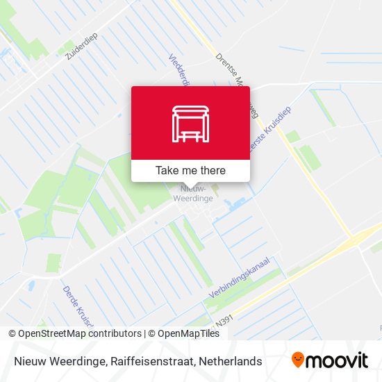 Nieuw Weerdinge, Raiffeisenstraat map