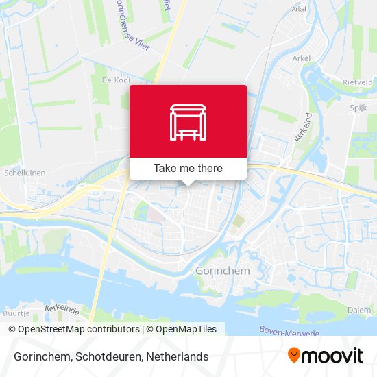 Gorinchem, Schotdeuren map