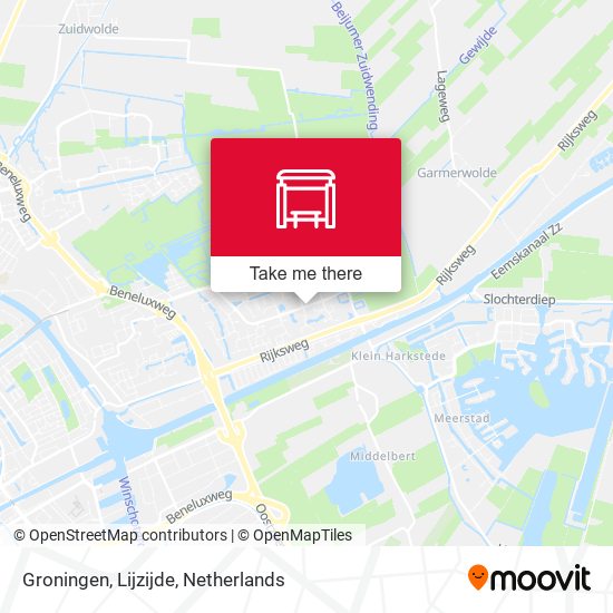 Groningen, Lijzijde map