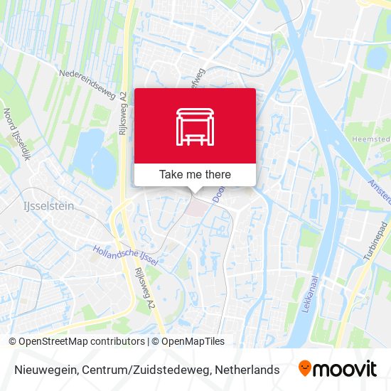 Nieuwegein, Centrum / Zuidstedeweg map