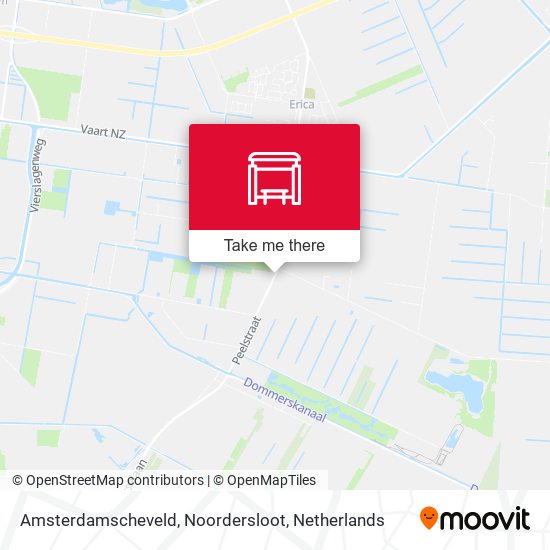 Amsterdamscheveld, Noordersloot map