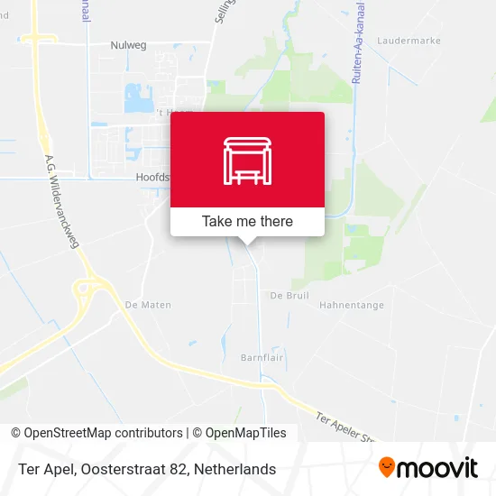 Ter Apel, Oosterstraat 82 Karte