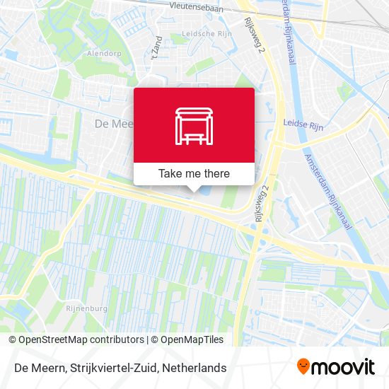 De Meern, Strijkviertel-Zuid map