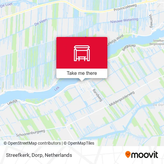 Streefkerk, Dorp map