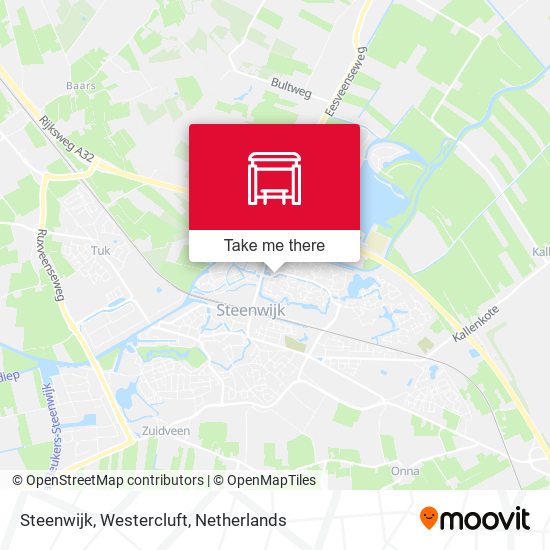 Steenwijk, Westercluft map