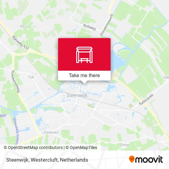 Steenwijk, Westercluft map