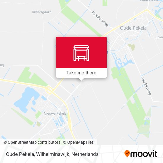 Oude Pekela, Wilhelminawijk map