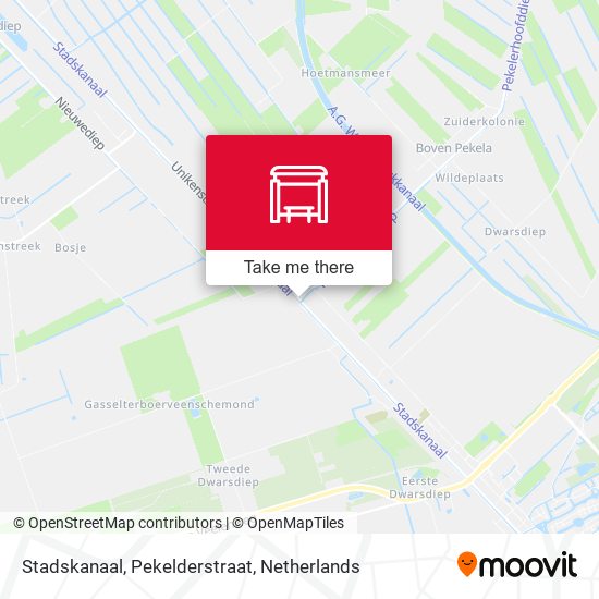 Stadskanaal, Pekelderstraat map