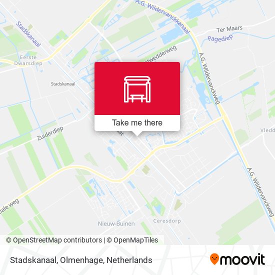 Stadskanaal, Olmenhage map