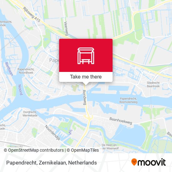Papendrecht, Zernikelaan map