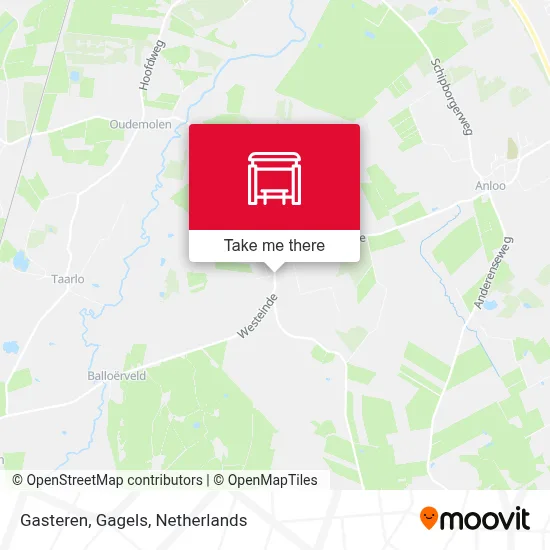 Gasteren, Gagels map
