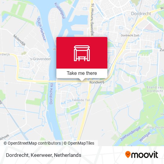 Dordrecht, Keerweer map