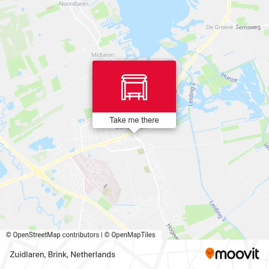 Zuidlaren, Brink map