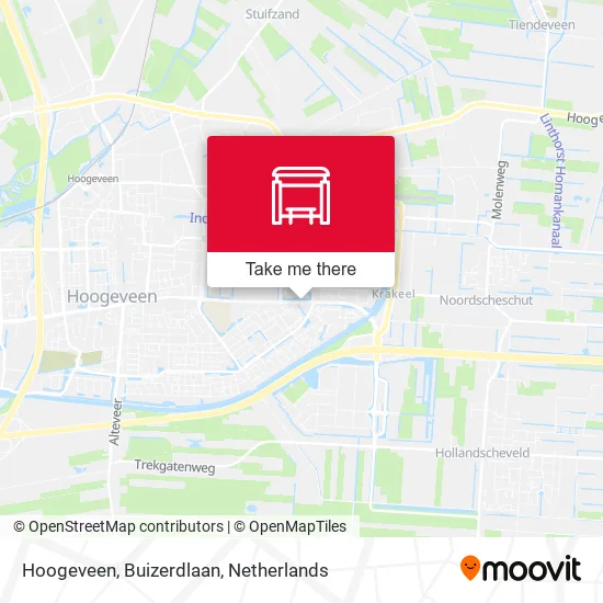 Hoogeveen, Buizerdlaan map